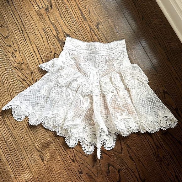 Zimmermann GLASSY WAVE FLIP SKIRT Size 1 Zimmermann - Picture 12 of 12